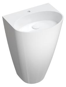 OMNIRES - Volně stojící umyvadlo Siena - M+ - 55 x 43 cm - bílá
