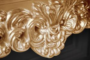 (2624) VENICE luxusní konzolový stolek zlatý 110cm