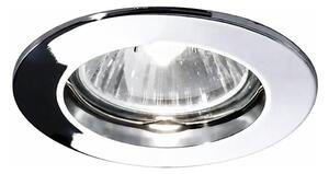 Ideal Lux - Podhledové svítidlo JAZZ 1xGU10/50W/230V pr. 7,7 cm lesklý chrom
