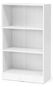 AJ Produkty Otevřená policová skříň FLEXUS, 1325x760x415 mm, bílá