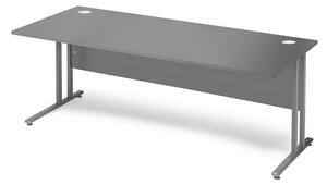 AJ Produkty Kancelářský stůl FLEXUS, 1800x800 mm, šedá