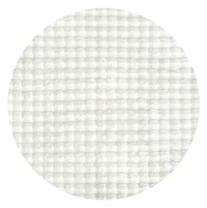 Bílý pratelný kulatý koberec ø 100 cm Bubble White – Mila Home