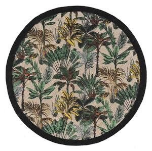 Pratelný kulatý koberec ø 120 cm Balinesia – douceur d'intérieur