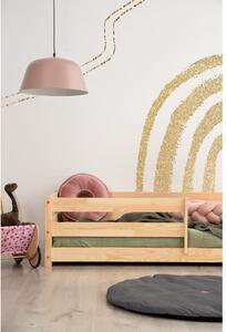 Dětská postel z borovicového dřeva v přírodní barvě 180x190 cm Mila CPD – Adeko