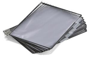 AJ Produkty Kapsa A4, antibakteriální, černá, bal. 10 ks