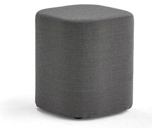 AJ Produkty Taburet COMFY, vlněný potah, tmavě šedá
