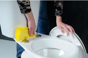 Sapho Adina WC sedátko Soft Close, duroplast, bílá 1703-322