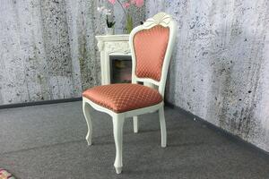 (2786) SEDIA CASTELLO zámecká židle bordó, set 2 ks