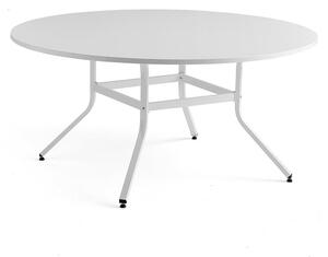 AJ Produkty Stůl VARIOUS, Ø1600 mm, výška 740 mm, bílá, bílá