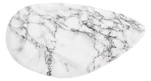 Kovový dekorativní tác 26x29.5 cm Marble Look – PT LIVING