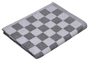 CHECKER STYLE Utěrka - antracitová