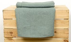 Snový svět Lněný ručník - khaki Rozměr: 75 x 145 cm