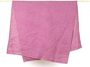 Snový svět Lněný ručník - purpurový Rozměr: 145 x 180 cm