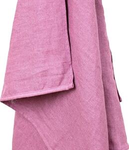 Snový svět Lněný ručník - purpurový Rozměr: 145 x 180 cm