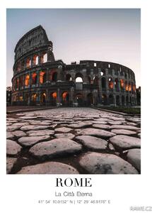 Římské Koloseum Samolepící 70 x 100 cm