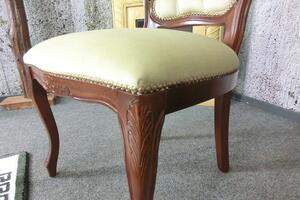 (2853) SEDIA CASTELLO béžová zámecká židle