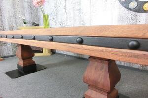 (2851) TASMAY luxusní masivní stůl 240 cm