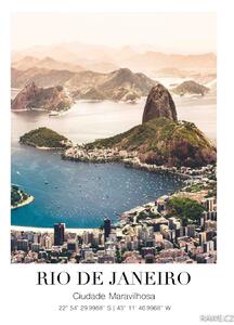 Rio de Janeiro Samolepící 20 x 30 cm