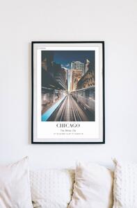 Železnice Chicaga Fotopapír 20 x 30 cm