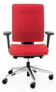 ProfiM - Židle XENON 10ST / 10STL s nízkým čalouněným opěrákem a samonastavitelným Synchro