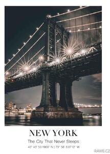 Manhattan Bridge Fotopapír 20 x 30 cm