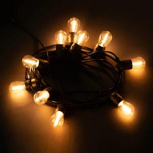 T-LED LED světelný řetěz STL10M 10m, 10xE27, IP65