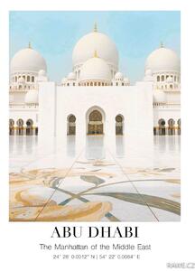 Abu Dhabi Samolepící 50 x 70 cm