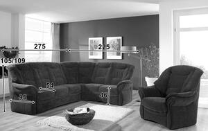 Rohová sedací souprava HOME PLAN Pravý roh