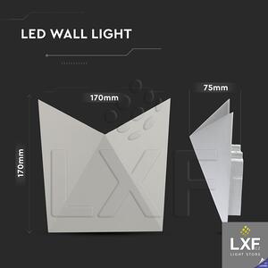 LED svítidlo V-TAC VT-825 5W, šedé Barevná teplota: denní bílá