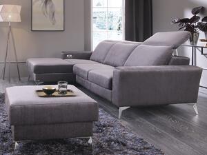 Designová rohová sedací souprava s funkcí relax DIVERSO Levý roh