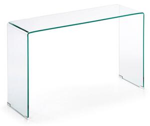 Skleněný konzolový stolek 40x125 cm Burano – Kave Home
