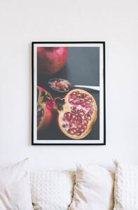 Granátové jablko v řezu Fotopapír 30 x 40 cm