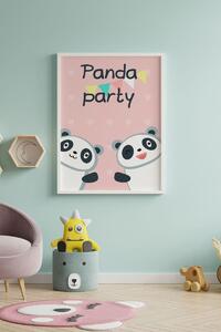 Panda party 2 Samolepící 20 x 30 cm