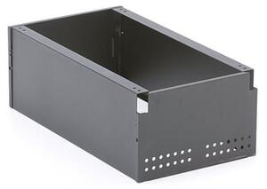AJ Produkty Sokl k šatní skříňce, šířka 300 mm, černý