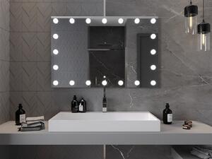 Mexen Dona, LED koupelnové zrcadlo s podsvícením 120 x 80 cm, 6000K, ochrana proti zamlžování, 9818-120-080-611-00