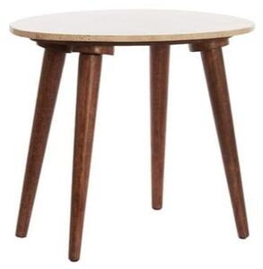Béžový kulatý konferenční stolek 40x51 cm Romano – Light & Living