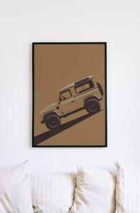 Jeep Defender Samolepící 20 x 30 cm