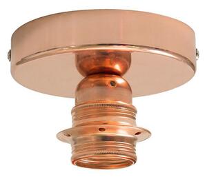 Lampa se stínidlem Fermaluce Metal E27 Barva: mosaz - vínové plátno, Žárovka: bez žárovky