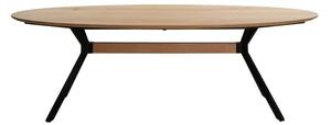 Jídelní stůl s deskou z dubového dřeva v přírodní barvě 100x240 cm Nori – Light & Living