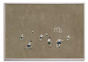Fine Little Day Plakát Soccer - 70x50 cm FLD170