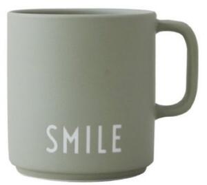 Design Letters Porcelánový hrnek s ouškem - SMILE DL176