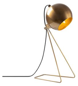 Stolní lampa v měděné barvě s kovovým stínidlem (výška 45 cm) Mixed – Opviq lights