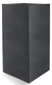 Grigio vyšší kostka, květináč Barva květináče: Anthracite, Rozměry: 30x30x80 cm