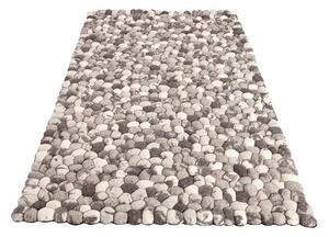 (3120) ORGANIC LIVING design koberec 200x120cm šedá plst