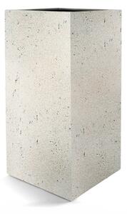 Grigio vyšší kostka, květináč Barva květináče: Antique White, Rozměry: 30x30x80 cm
