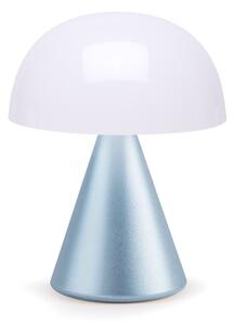 Bílo-světle modrá LED stolní lampa (výška 17 cm) Mina L – Lexon