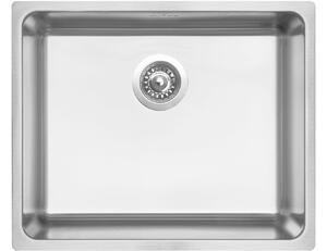 Set Sinks BLOCK 540 V 1mm kartáčovaný + baterie Sinks VITALIA chrom