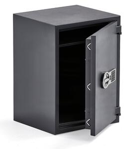 AJ Produkty Ohnivzdorný trezor SILVER, elektronický zámek, 670x440x450 mm