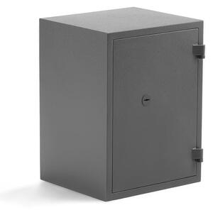 AJ Produkty Ohnivzdorný trezor SILVER, mechanický zámek, 670x440x450 mm