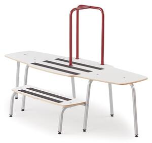 AJ Produkty Převlékací lavička PRAKTISKT STOR, 1443x624x430 mm